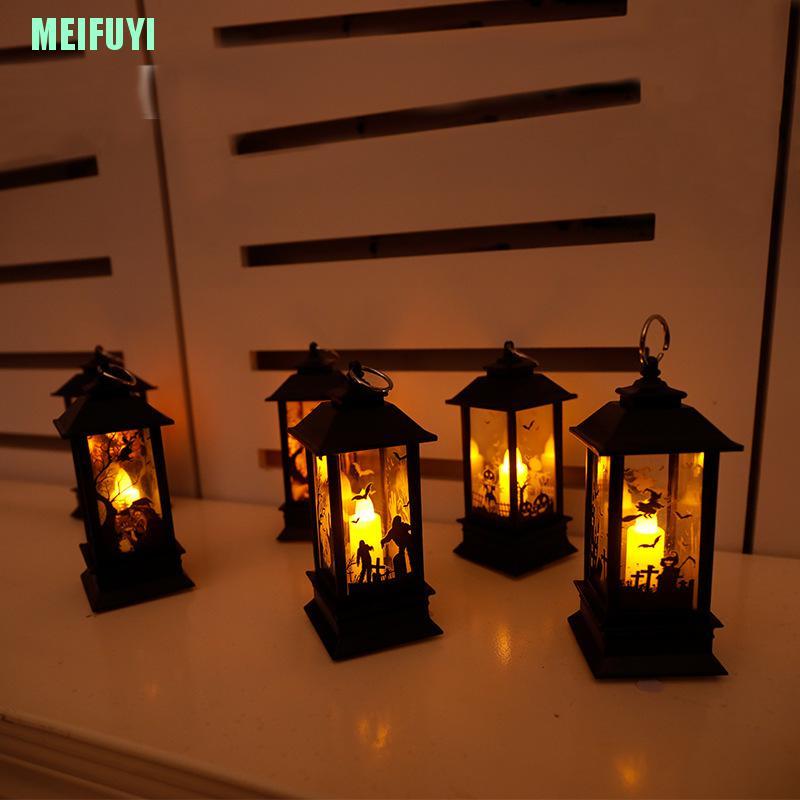 Đèn Led Treo Trang Trí Halloween Hình Quả Bí Ngô