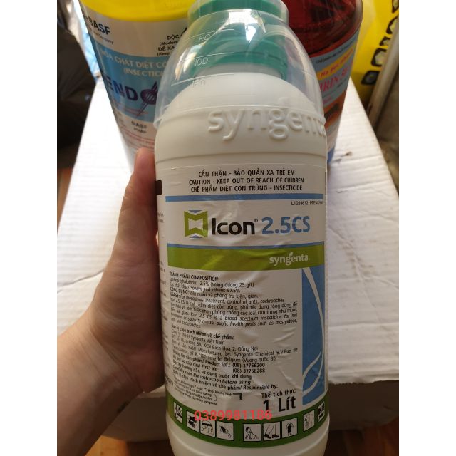 Thuốc Diệt Con Trung Icon 2 5cs Chai 1 Lit Shopee Việt Nam