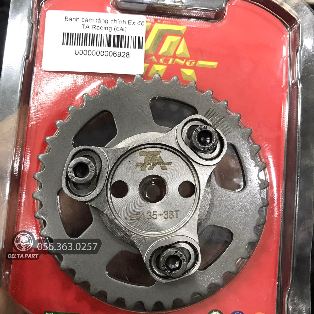 Bánh cam tăng chỉnh Exciter 135 Exciter 150 Ex135 Ex150 chính hãng TA Racing - Dĩa cam tăng chỉnh Exciter 135 150