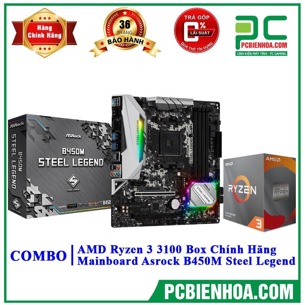 Bộ combo siêu phẩm mùa hè 2020 ( Ryzen 3 3100/B450) chính | BigBuy360 - bigbuy360.vn