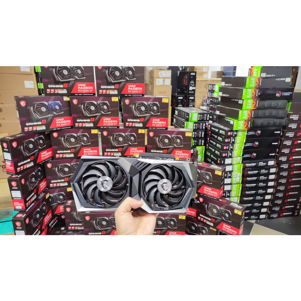 Card màn hình ASUS Rog Strix Radeon RX 6600 XT OC 8GB