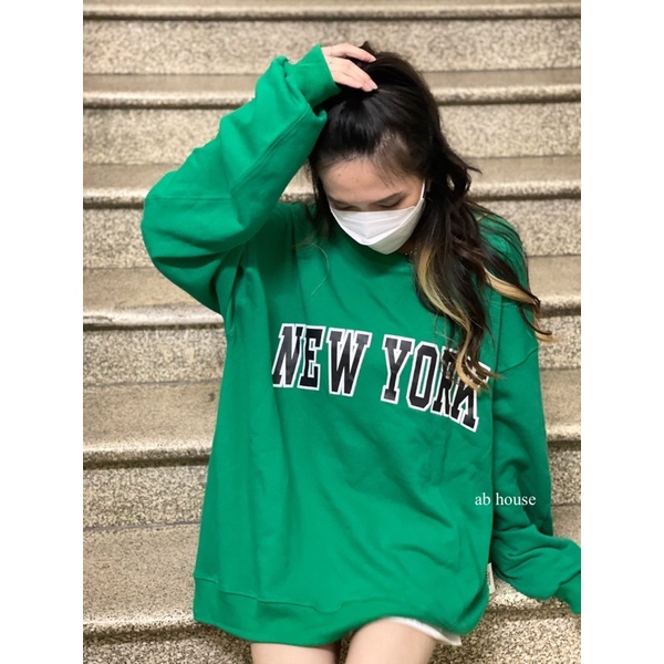 Áo Sweater Nỉ Cotton NEWYORK Unisex Nam Nữ (Ảnh Thật/Có Sẵn) | BigBuy360 - bigbuy360.vn