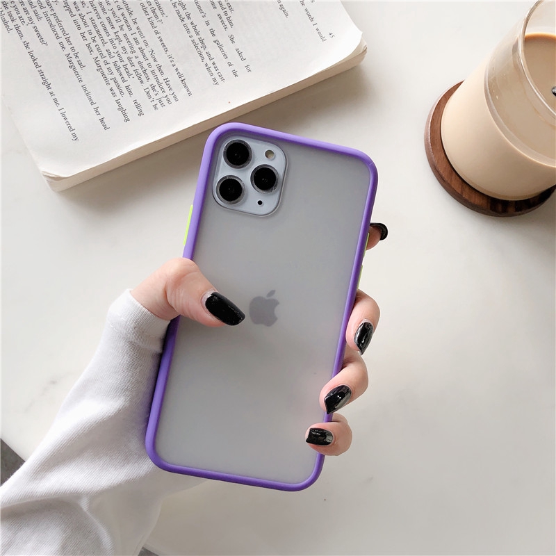 Ốp lưng iphone nhám mặt mờ 5/5s/6/6plus/6s/6splus/7/7plus/8/8plus/x/xr/xs/11/12/pro/max/plus/promax - Awifi Case D2-4