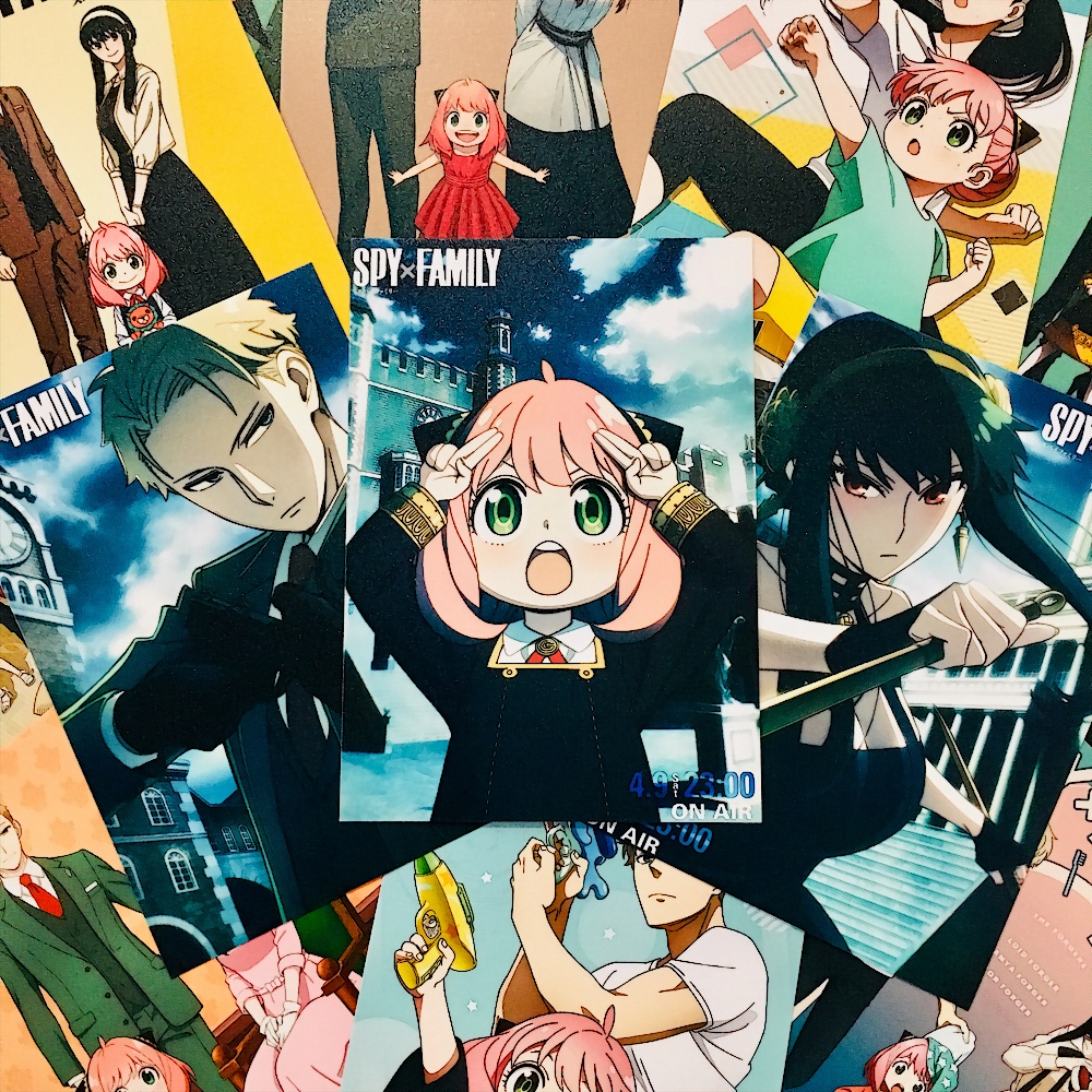 Set 20+ Spy x Family Anime Poster Trang Trí Phòng - Dán Tường - Cao Cấp - Nhiều Kích Thước - Có Keo Dán