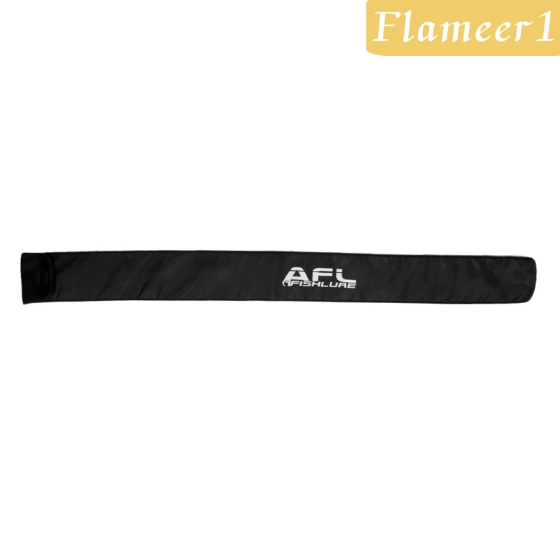 Túi Đựng Cần Câu Cá Bằng Vải Canvas Màu Đen Có Thể Tháo Rời [Flameameer1]