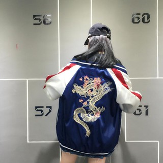 [Hàng order] Áo khoác thêu rồng - Quảng Châu