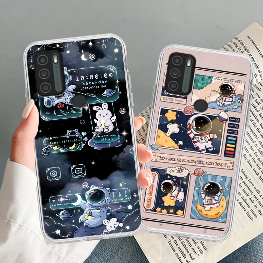ốp lưng điện thoại vsmart Star 5 / Joy 4 / Live 4 bộ hình vũ trụ chi bi mới