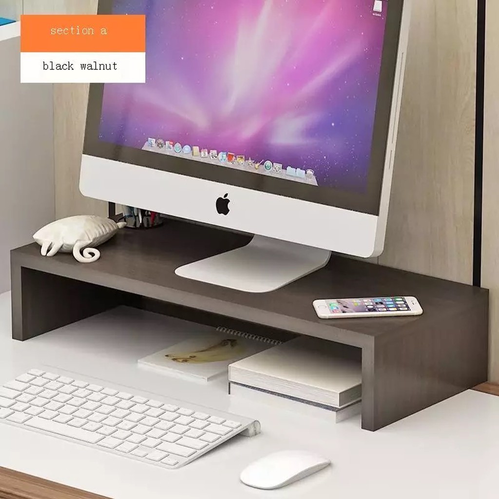 Kệ để bàn học nhiều chức năng dùng kê màn hình máy tính , để sách vở , decor bàn học, bàn làm việc | BigBuy360 - bigbuy360.vn