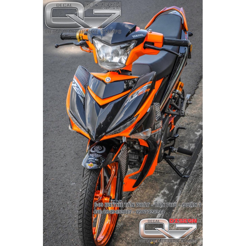 Tem Rời EXCITER 150 Y15ZR CAM ĐEN