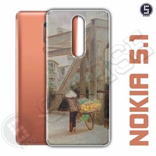 Ốp điện thoại Nokia 5.1 Dẻo Chống Shock Nhiều Mẫu Tuyển Tập 5 Phố Cổ Sơn Dầu A920-CL5