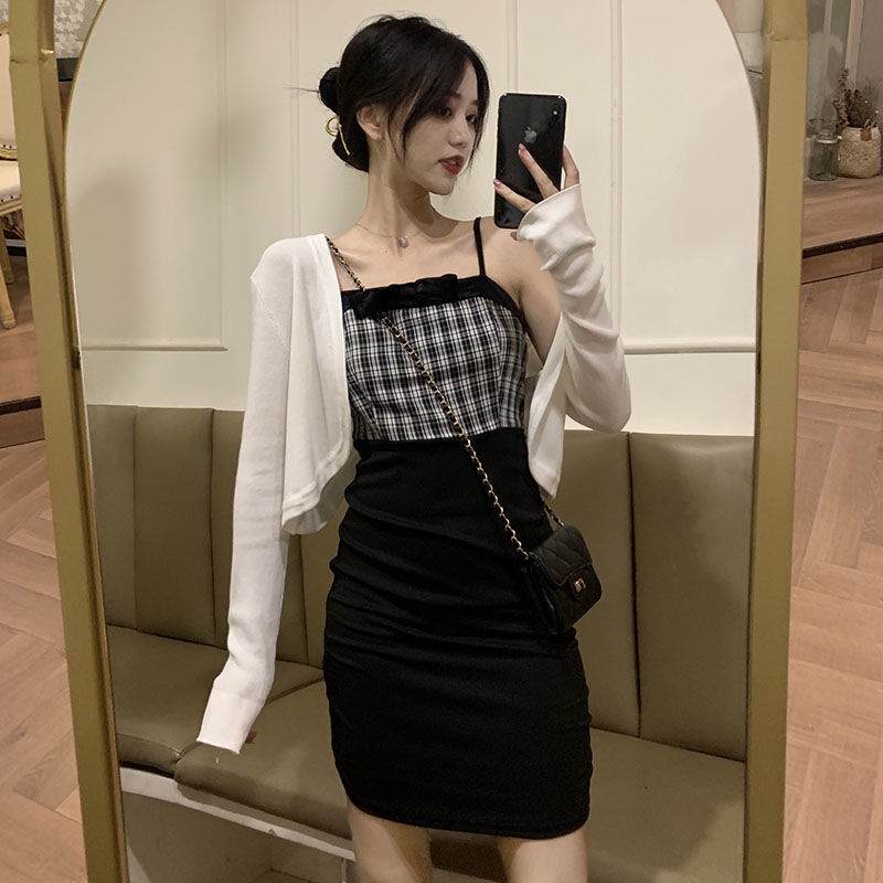 Áo Khoác Cardigan Dệt Kim Vải Lụa Mát Mỏng Dáng Ngắn Thời Trang Mùa Hè Dành Cho Nữ