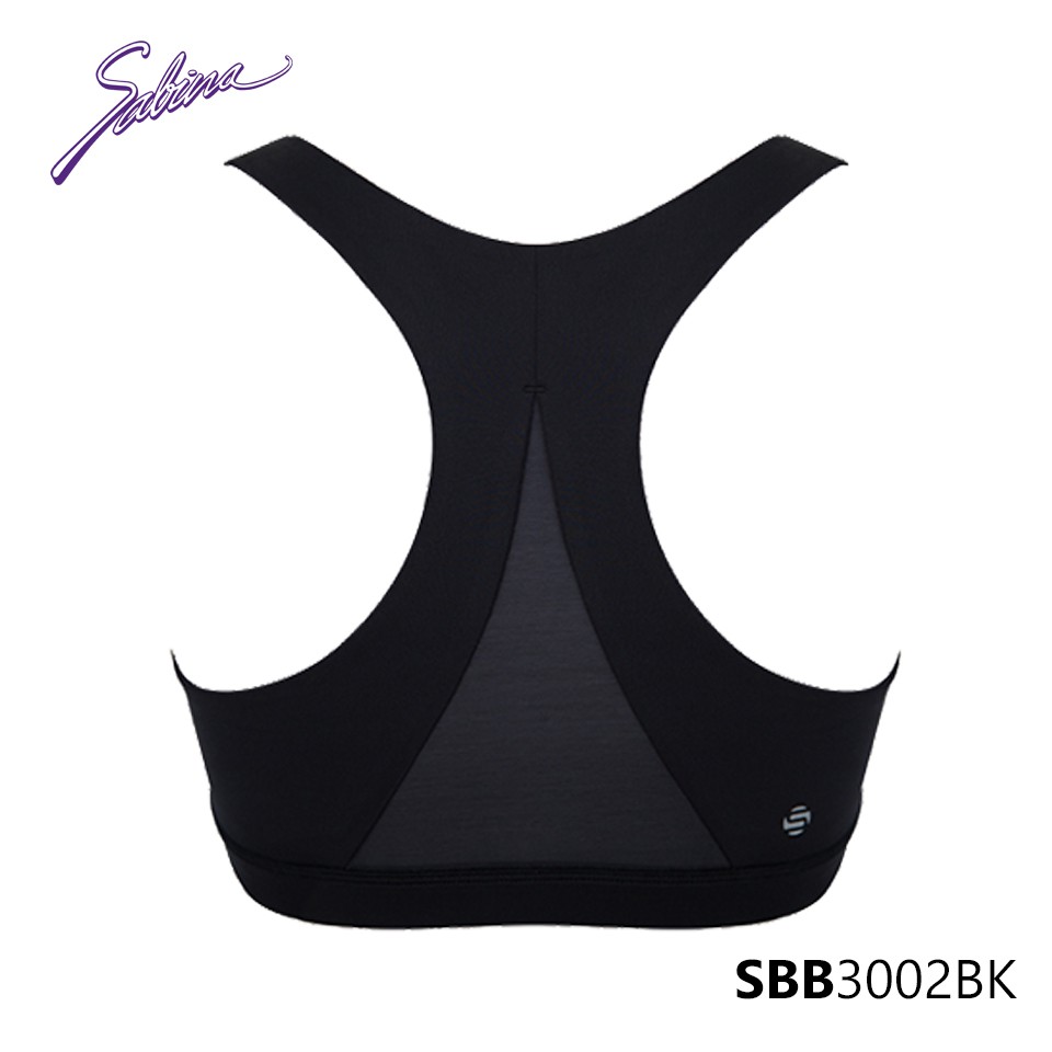 Áo Lót Thể Thao Màu Đen Trơn Fashion Sport By Sabina SBB3002BK