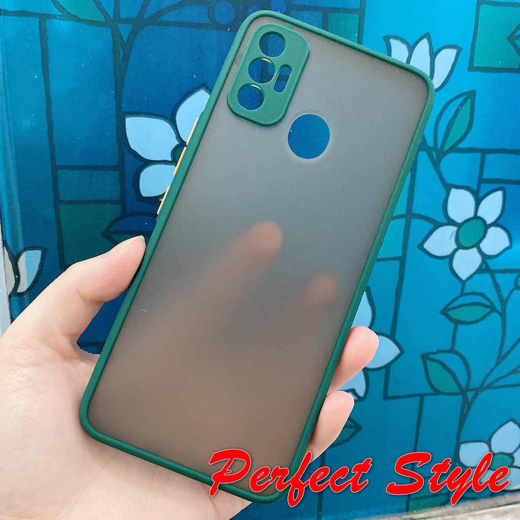Ốp lưng cao su non Tecno Pova 2 pova 3 Spark 7 Spark 7T Spark 6 go 6go Pop 5 LTE Spark 8C nhám viền màu chống vân tay
