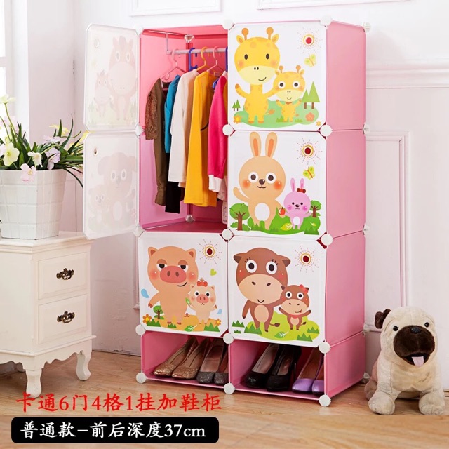 FREESHIP 99K TOÀN QUỐC_Tủ nhựa lắp ghép đựng quần áo. Size to sâu 47cm