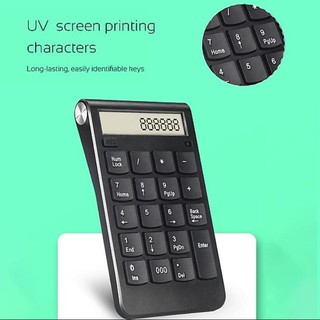 Máy tính bỏ túi Number Pad Wireless LCD Mac windows 