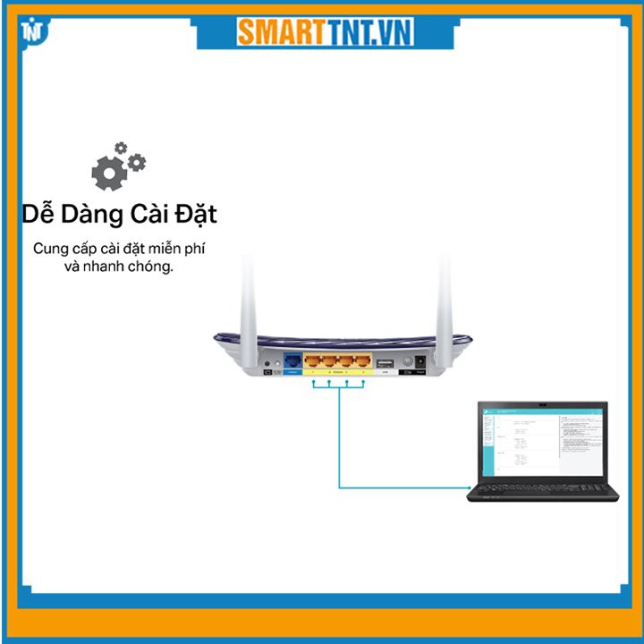 Bộ phát sóng wifi băng tần kép AC750 TP-link Archer C20 mới