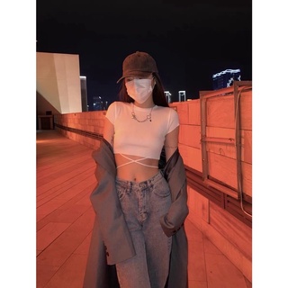 Áo croptop cột eo h20