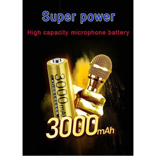 PIN SẠC DOUBLEPOW AA 3000mAh