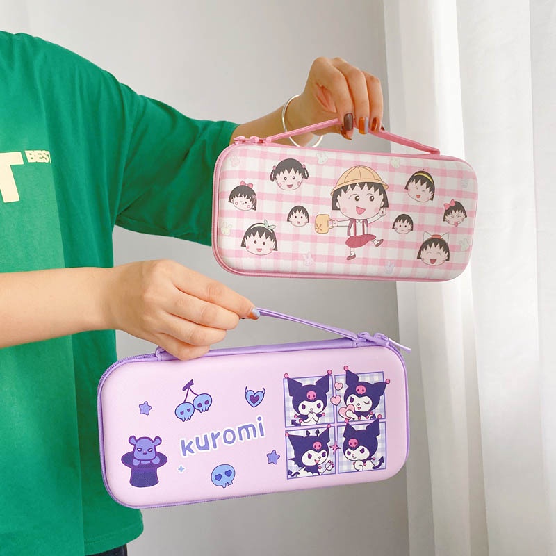 Túi Đựng Máy Chơi Game Nintendo Switch Hoạ Tiết Hoạt Hình Đáng Yêu