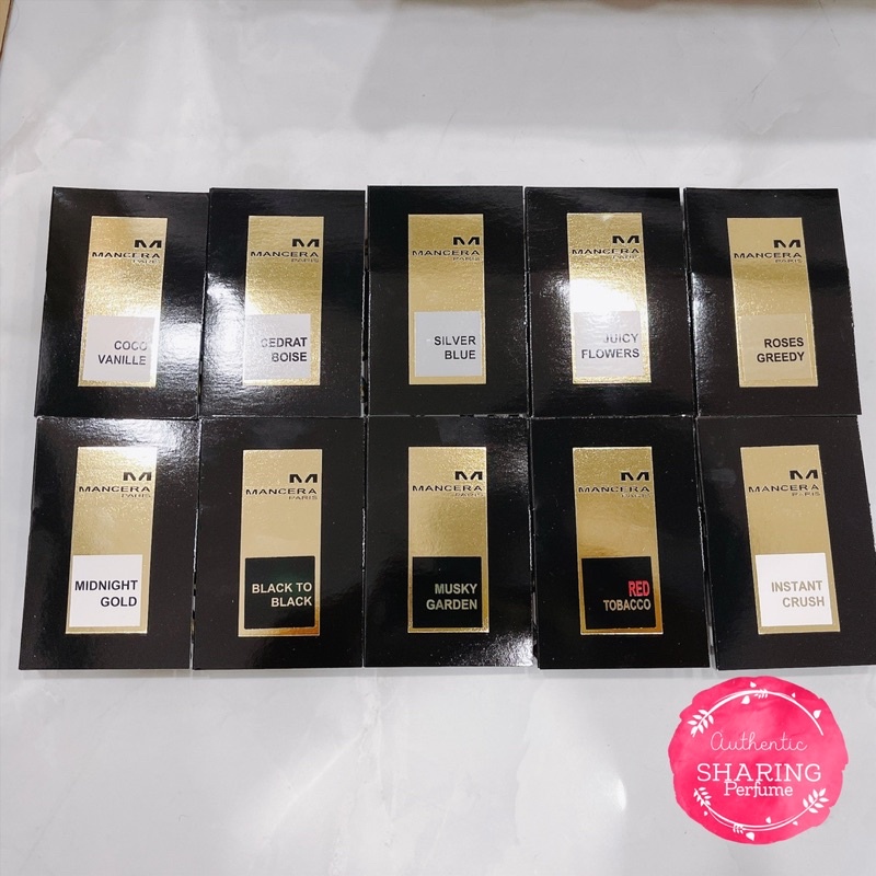 - Vial nước hoa chính hãng Mancera ( có phân loại)