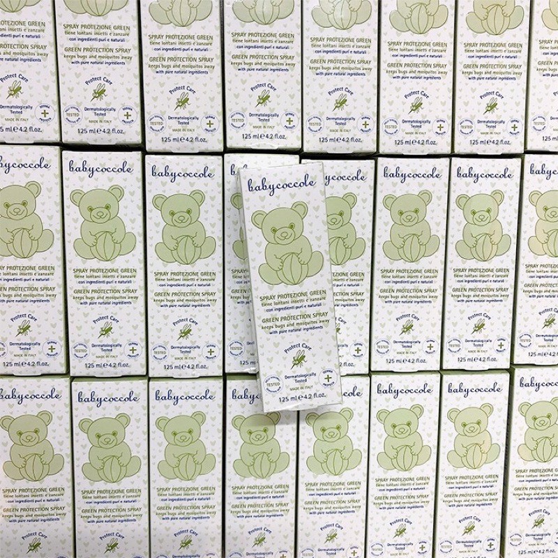 Xịt xua muỗi Babycoccole 0m+ 125ml