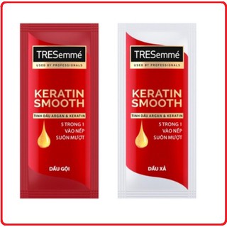 (Hot Like) Dây 10 Gói Dầu Gội Xả Tresemme 7G Chuẩn Salon