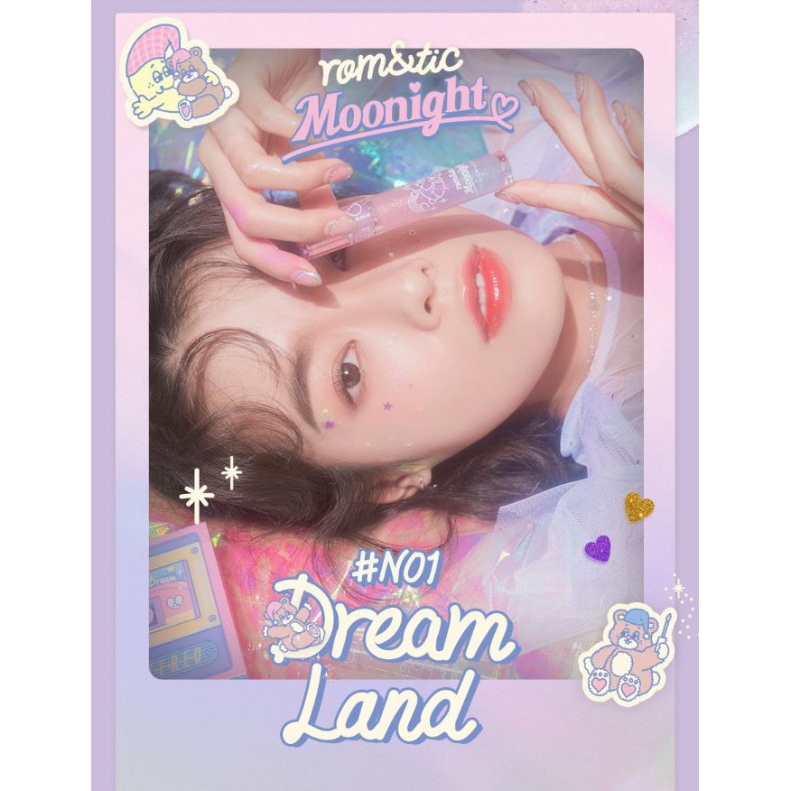 [Romand x Neonmoon] Phiên Bản Giới Hạn Son Tint Bóng Cho Môi Căng Mọng Romand Glasting Water Gloss 4.2g | BigBuy360 - bigbuy360.vn