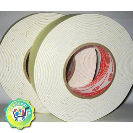 Băng keo xốp 2 mặt - 9 yard