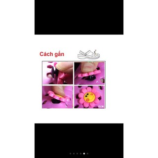 Sticker Crocs,combo 10c Jibbits (nhặt ngẫu nhiên hình)