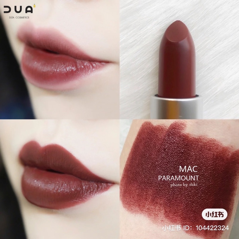 [Đủ bill] Son thỏi MAC Satin Lipstick