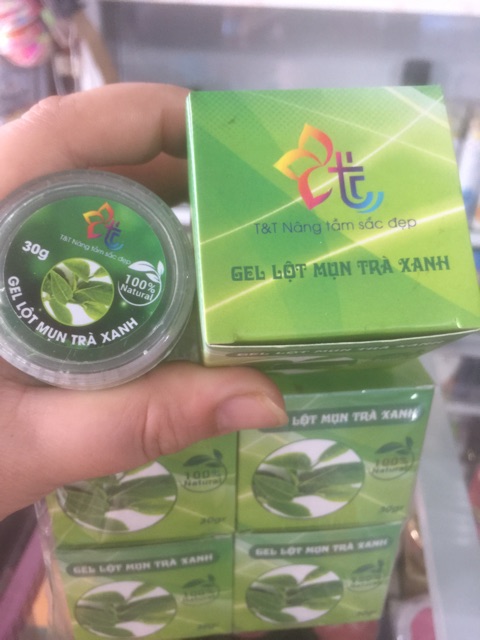 Gel lột mụn trà xanh