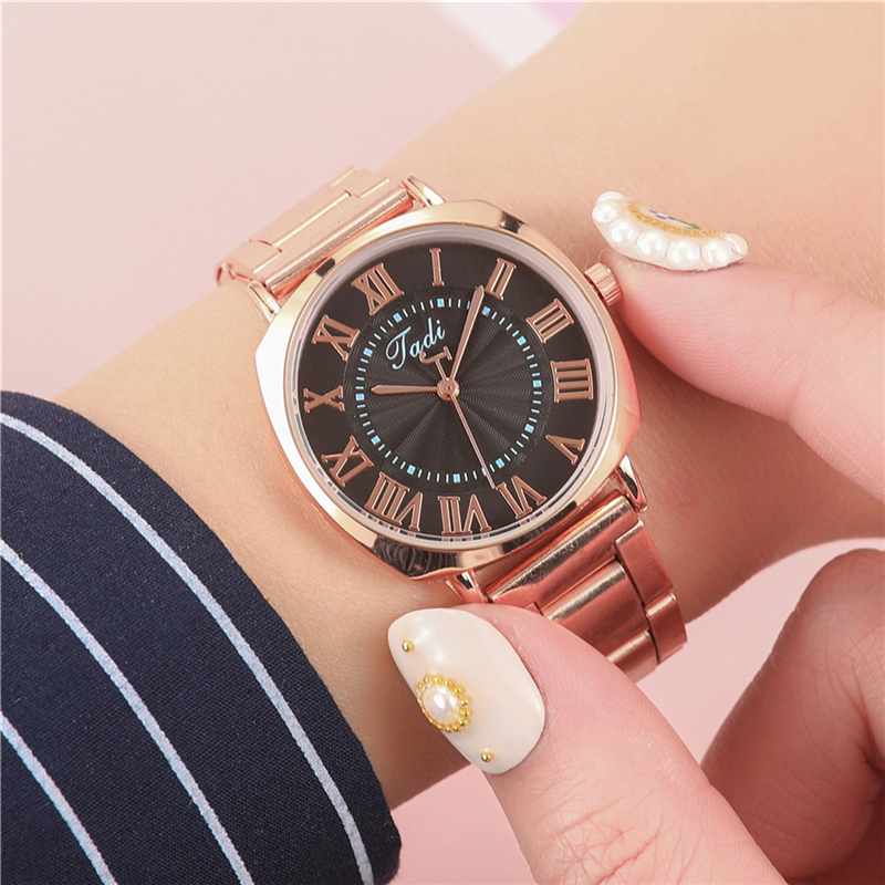 ZOLFA Luxury Gold Stainless Steel Strap Ladies Watches Fashion Round Elegant Womens Quartz Wrist Watch Dress Clocks Ladies Gift Đồng hồ nữ