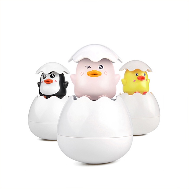 [FREESHIP❤️] Đồ Chơi Thả Bồn Tắm Hình Quả Trứng Nở Phun Nước Dễ Thương