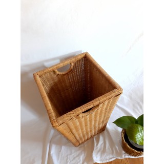 Sọt Mây Đựng Đồ Đa Năng, Cắm Hoa, Hàng Chất Lượng Cao, Sản Xuất Tại Việt Nam, Phong Cách Vintage Boho Siêu Xinh Xắn