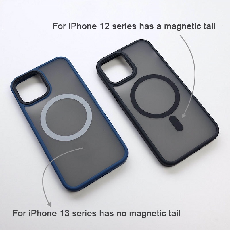 Ốp Điện Thoại Cứng Màu Nhám Chống Sốc Cho iPhone 14 Pro Max 13 Pro Max 12 Pro Max