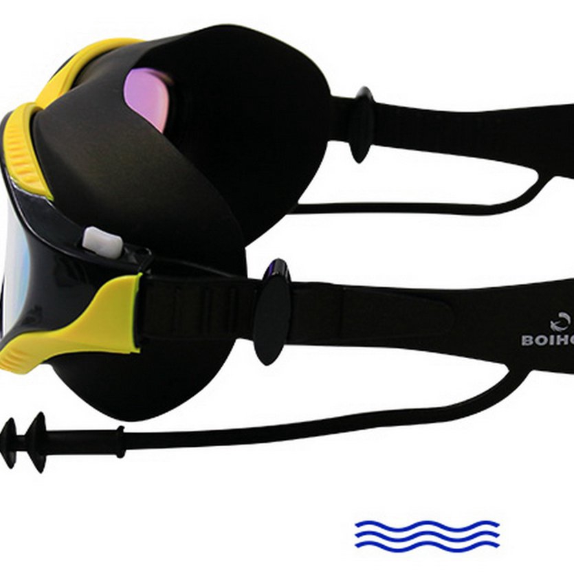 Kính bơi gọng lớn chống sương mù chống tia UV chống nước bảo vệ mắt cho người lớn | BigBuy360 - bigbuy360.vn