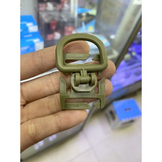 Móc Chữ D 25mm Kẹp Dây Balo (Nhiều Màu)