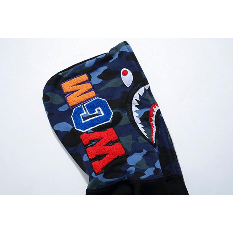 BAPE Áo Hoodie Vải Cotton In Họa Tiết Thời Trang Cho Nam Và Nữ