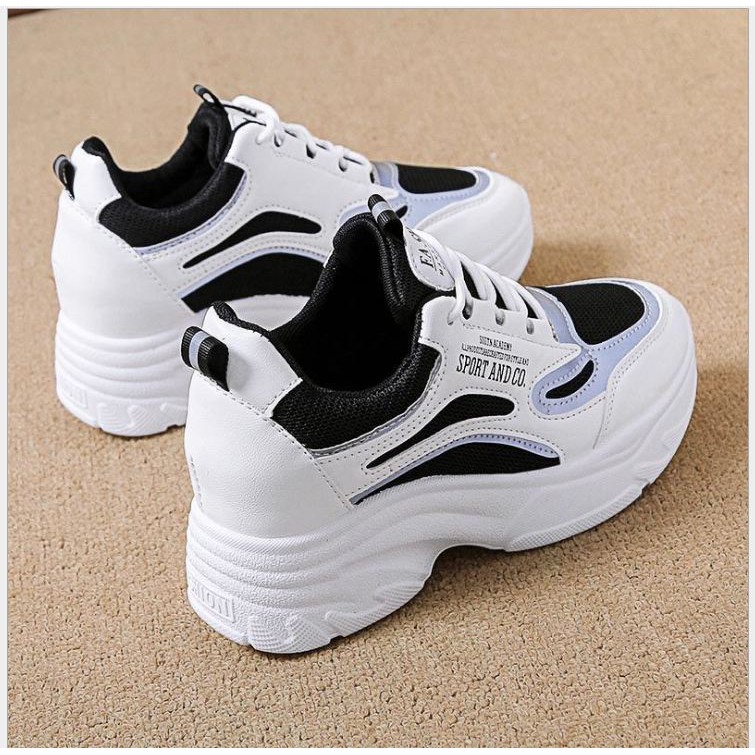 Giày thể thao nữ độn đế 6 cm siêu cao