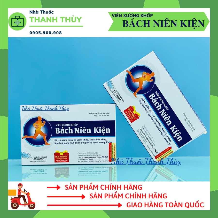 BÁCH NIÊN KIỆN  - Giúp Giảm Đau Khớp, Thoái Hóa Khớp, Tăng Khả Năng Vận Động