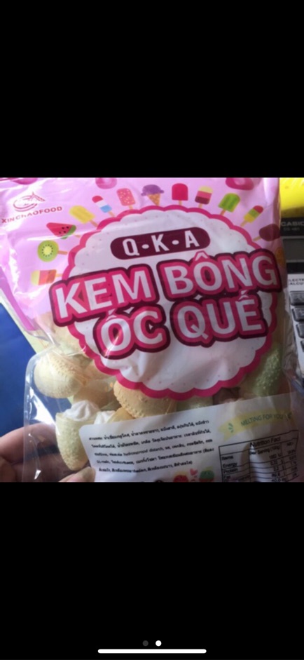 Bánh kem bông ốc quế