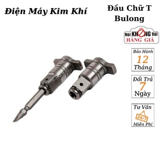 Đầu bulong, đầu chữ t thay thế cho máy siết bulong 1/2 inch 2 trong 1