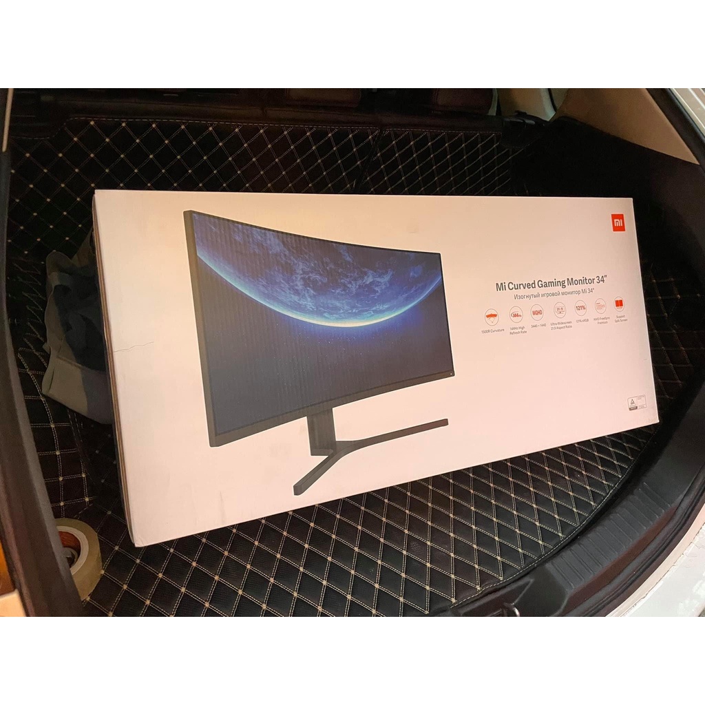 Màn Hình Cong Xiaomi 34 Inch, 2K, 21:9, 144Hz - Hàng Chính Hãng