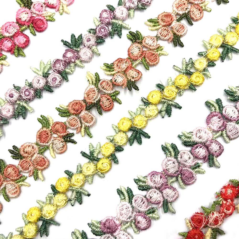 Dây Ren Polyester Dài 2 Yards Dùng Trang Trí Đầm