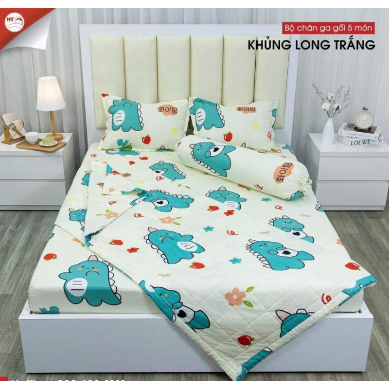 Combo 5 món chăn ga gối
