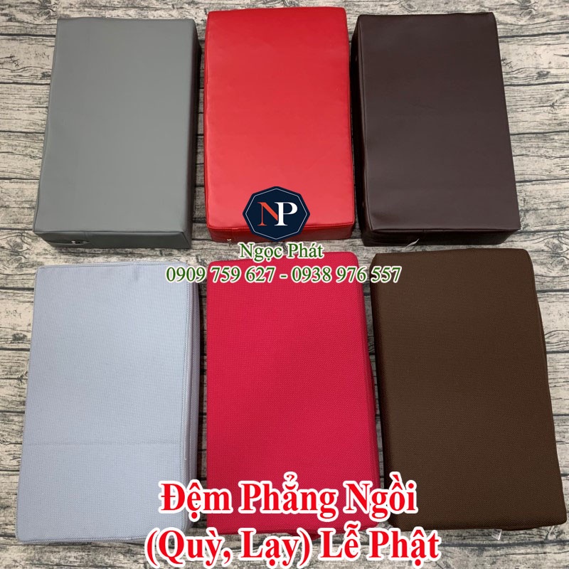 Đệm Phẳng Quỳ Lạy Lễ Phật 50x30x10cm – Bồ Đoàn, Đệm Ngồi Thiền Sang Trọng, Tinh Tế