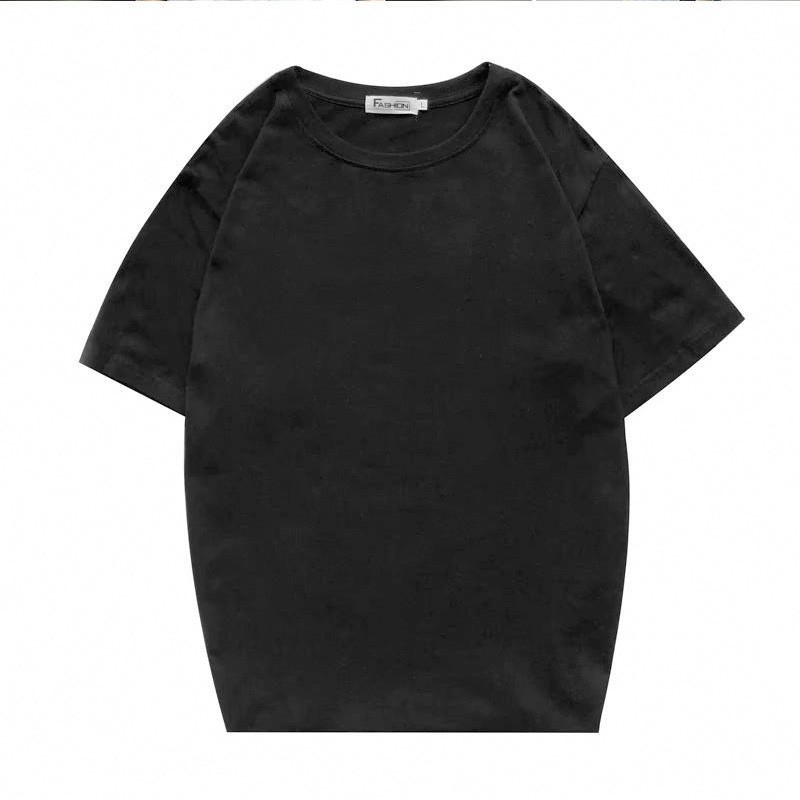 Áo Thun Unisex Áo Phông Trơn Nam Tay Ngắn, Phong cách Hàn Quốc Form Dáng Rộng Hai Màu Đen Trắng AP04 | BigBuy360 - bigbuy360.vn