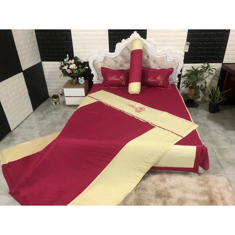 Bộ satin 7 món cao cấp(chát chọn mẫu)z | BigBuy360 - bigbuy360.vn