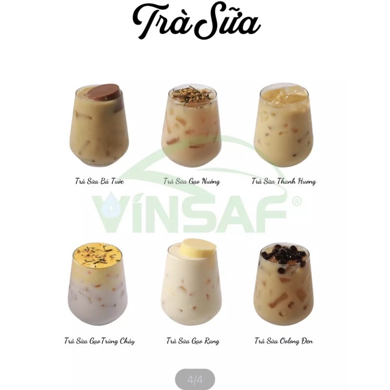 Trà Vinsaf 500g / Trà xanh lài / Hồng trà / Trà đen / Trà đào / Trà Ô Long