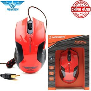 Chuột chuyên Game Newmen N500 Plus 2018  - Tặng lót chuột game L11